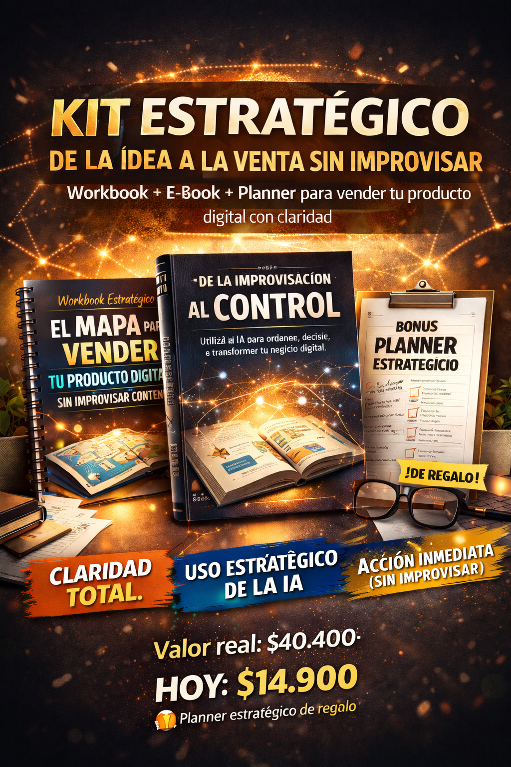 🧠 KIT ESTRATÉGICO — De la idea a la venta sin improvisar